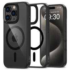 Tech-Protect MagMat MagSafe iPhone 16 Pro fekete/átlátszó tok tok és táska