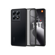 Tech-Protect Magmat szilikon tok - Xiaomi 14T - fekete/ átlátszó (TP371105) tok és táska