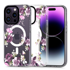 Tech-Protect magmood magsafe iphone 14 pro spring floral telefontok tok és táska