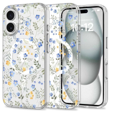 Tech-Protect MAGMOOD Spring átlátszó tok Apple iPhone 16 készülékhez (130507) tok és táska