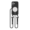 Tech-Protect MagNecklace MagSafe Apple iPhone 16 Mobiltelefon Tok - Fekete