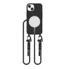 Tech-Protect Magnecklace MagSafe iPhone 14 fekete nyaklánc tok