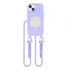 Tech-Protect Magnecklace MagSafe iPhone 14 lila nyakláncú tok