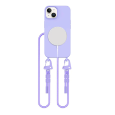 Tech-Protect Magnecklace MagSafe iPhone 14 lila nyakláncú tok tok és táska
