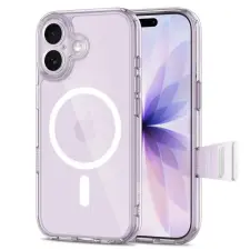 Tech-Protect magpeak magsafe cc iphone 17 clear védőtok tok és táska