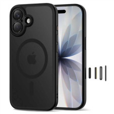 Tech-Protect MagPeak MagSafe CC tok iPhone 17, fekete tok és táska