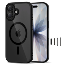 Tech-Protect MagPeak MagSafe CC tok iPhone 17, fekete tok és táska
