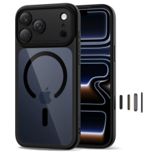 Tech-Protect MagPeak MagSafe CC tok iPhone 17 Pro, fekete tok és táska
