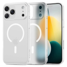 Tech-Protect MAGSLIM MAGSAFE iPhone 17 Pro Max készülékhez tok fehér tok és táska