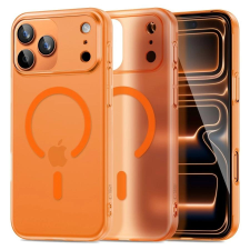 Tech-Protect MAGSLIM MAGSAFE iPhone 17 Pro Max tok készülékhez matt kozmikus narancs tok és táska