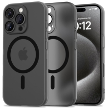 Tech-Protect MagSlime MagSafe tok iPhone 16 Pro, fekete tok és táska