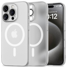 Tech-Protect MagSlime MagSafe tok iPhone 16 Pro Max, fehér tok és táska
