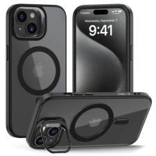Tech-Protect Magstand MagSafe tok iPhone 15, fekete tok és táska