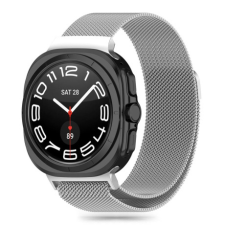 Tech-Protect Milanese szíj Samsung Galaxy Watch Ultra (47 mm), silver okosóra kellék
