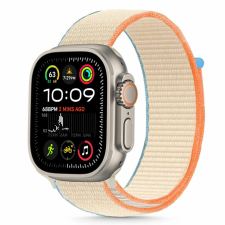 Tech-Protect nejlon Apple Watch szíj 40/41/42 mm bézs okosóra kellék