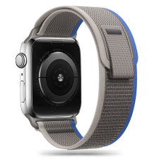 Tech-Protect Nylon Apple Watch 4/5/6/7/SE/8/Ultra 44/45/49mm Grey/Blue okosóra kellék