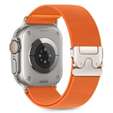 Tech-Protect Nylon Clasp szíj Apple Watch 44/45/46/49mm, orange okosóra kellék