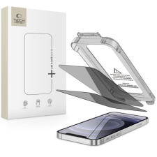 Tech-Protect Quick Set Spy 2x üvegfólia iPhone 12 / 12 Pro mobiltelefon kellék