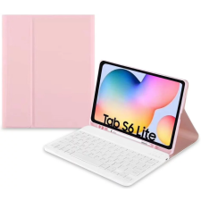 Tech-Protect Samsung Galaxy Tab S6 Lite (20/22) Tablet tok billentyűzettel - Pink (magyar) (9589046922947) tablet tok