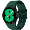 Tech-Protect Samsung Galaxy Watch 4 / 5 / 5 Pro / 6 / 7 / FE (40 / 44 / 45mm) / Watch 4 Classic / 6 Classic (42 / 43 / 46mm), szilikon pótszíj, állítható, TP IconBand, sötétzöld