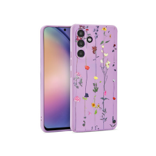 Tech-Protect Samsung SM-A546 Galaxy A54 5G szilikon hátlap - Tech-Protect Mood - garden violet tok és táska