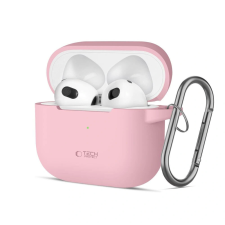 Tech-Protect Silicone Hook Apple Airpods 3 Dusty Pink fülhallgató, fejhallgató tok