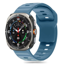 Tech-Protect Silicone Line szíj Samsung Galaxy Watch Ultra 47mm, montego blue okosóra kellék