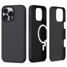 Tech-Protect SILICONE MAGSAFE iPhone 16 Pro készülékhez tok matt fekete tok és táska