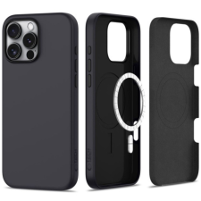 Tech-Protect Silicone MagSafe tok iPhone 16 Pro, fekete tok és táska