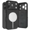 Tech-Protect Silicone MagSafe tok iPhone 17 Pro Max, fekete