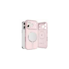 Tech-Protect Silicone MagSafe tok iPhone 17 Pro, rózsaszín tok és táska