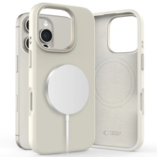 Tech-Protect silicone pure magsafe iPhone 16 Pro szilikontok - cosmic latte tok és táska