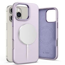 Tech-Protect Silicone Pure MagSafe tok iPhone 16 Pro, lila tok és táska