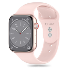 Tech-Protect Silicone szíj Apple Watch 38/40/41mm, light pink okosóra kellék