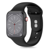 Tech-Protect Silicone szíj Apple Watch 42/44/45/49mm, black