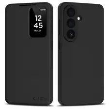 Tech-Protect Smart Wallet Samsung Galaxy A57 flip / kinyitható tok, fekete tok és táska