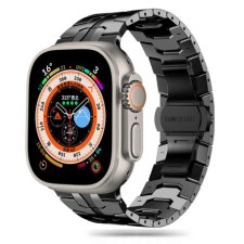 Tech-Protect Stainless Line szíj Apple Watch 42/44/45/49mm, black okosóra kellék
