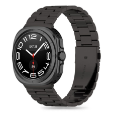 Tech-Protect Stainless szíj Samsung Galaxy Watch Ultra 47mm, black okosóra kellék