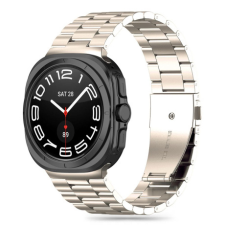 Tech-Protect Stainless szíj Samsung Galaxy Watch Ultra 47mm, titanium okosóra kellék