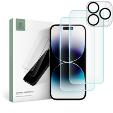 Tech-Protect Supreme Set Apple iPhone 14 Pro Clear [2+2 PACK] mobiltelefon kellék