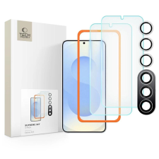 Tech-Protect Supreme Tempered Glass Set Samsung Galaxy S25 készülékhez (1311060000008) mobiltelefon kellék