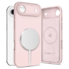 Tech-Protect szilikon MagSafe tok iPhone Air készülékhez, rózsaszín Pearl