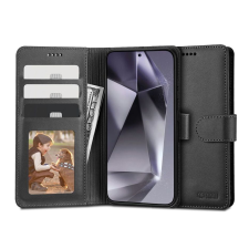 Tech-Protect Tech-Protect Wallet flipes bőrtok - Samsung Galaxy S24+ -  fekete tok és táska