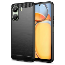 Tech-Protect TPUCarbon Xiaomi Redmi 13C / POCO C65 Tok - Fekete (9319456608571) tok és táska