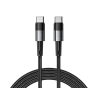 Tech-Protect USB Type-C - USB Type-C adat- és töltőkábel 2 m-es vezetékkel - Tech-Protect Ultraboost PD100 Cable - 100W - fekete