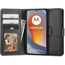Tech-Protect Wallet könyv tok Motorola Edge 50 Fusion 5G, fekete tok és táska