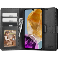Tech-Protect Wallet könyv tok Samsung Galaxy M15 5G, fekete tok és táska