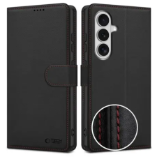 Tech-Protect Wallet könyv tok Samsung Galaxy S26, fekete / piros tok és táska