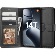 Tech-Protect Wallet könyv tok Xiaomi 14T Pro, fekete tok és táska