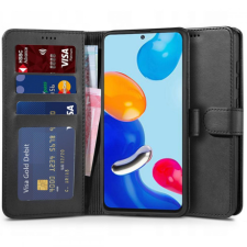 Tech-Protect Wallet könyv tok Xiaomi Redmi Note 11 Pro / 11 Pro 5G, fekete tok és táska